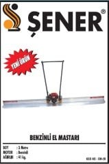 3,5 mt. Honda Motorlu Benzinli El Mastarı