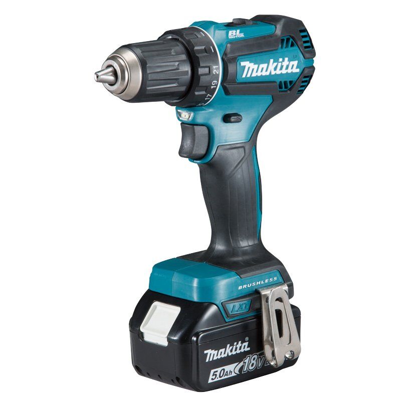 Makita Ddf485rtj Akülü Matkap Vidalama 18 V 5.0 Ah Çift Akülü