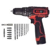 KL Eco KE2220DM-DB 12V/2AH. Çift Akülü Li-Ion Şarjlı Darbeli Matkap