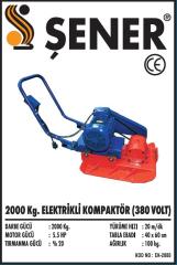 2000 KG. Elektrikli Kompaktör 380V