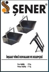 250 Kg. Sessiz İnşaat Vinci  380v - Komple Set