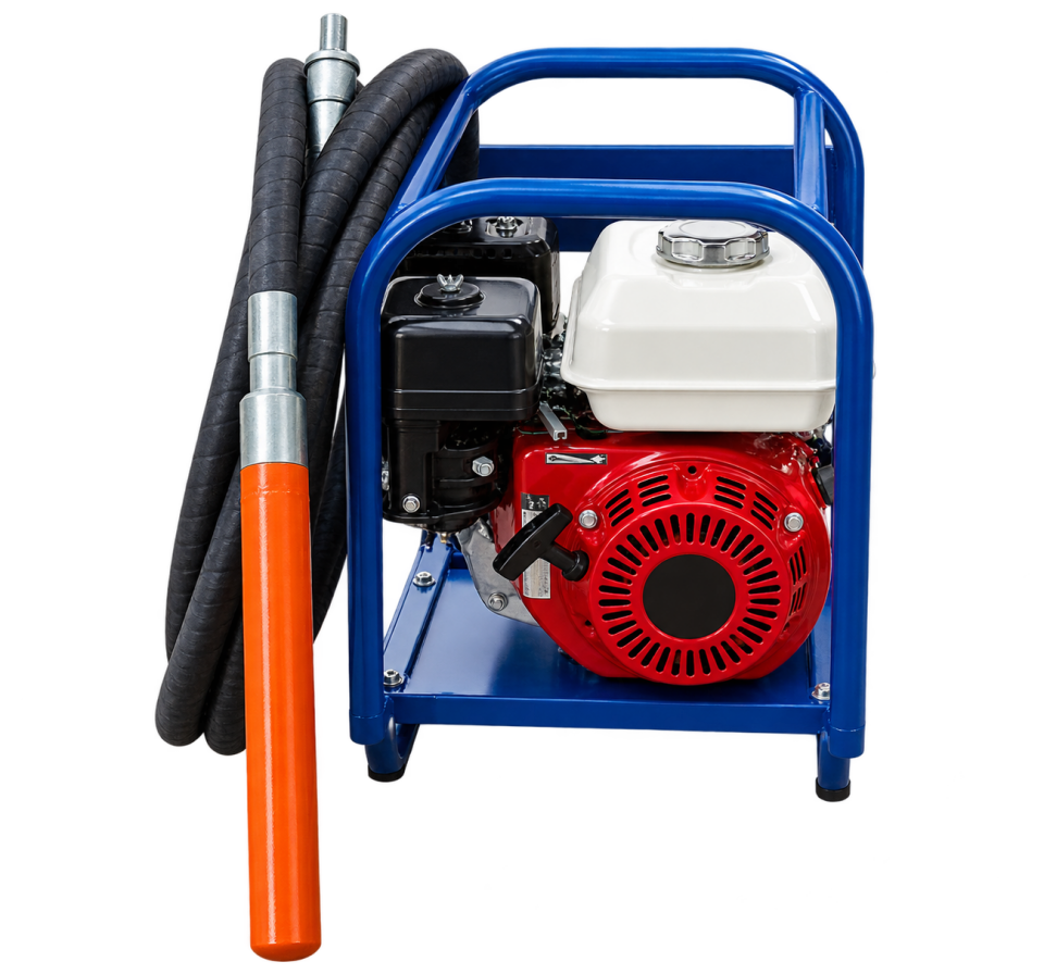 4hp. Honda Motorlu Benzinli Beton Vibratörü