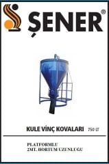 750 LT. KULE VİNÇ BETON KOVASI