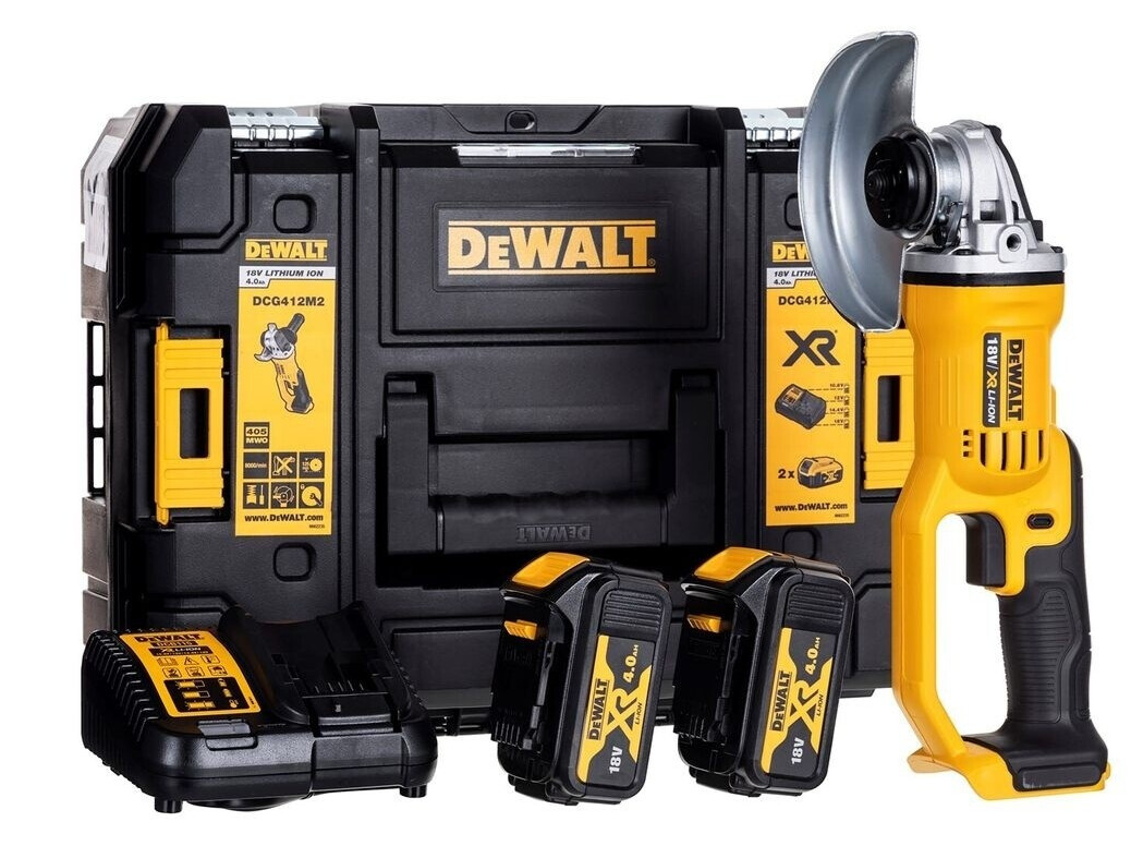 Dewalt DCG412M2 18 VOLT 4 AH ŞARJLI AVUÇ TAŞLAMA