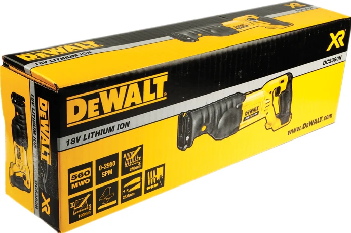 Dewalt Dcs380m2  18 Volt 4 Ah Şarjlı Tilki Kuyruğu Testere Makinesi