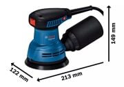 Bosch GEX 125 Eksantrik Zımpara Makinası 0.601.3A8.020
