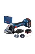 Bosch Gws 180 Li 18 Volt 4 Amper Tek Batarya 125 Mm Akülü Taşlama
