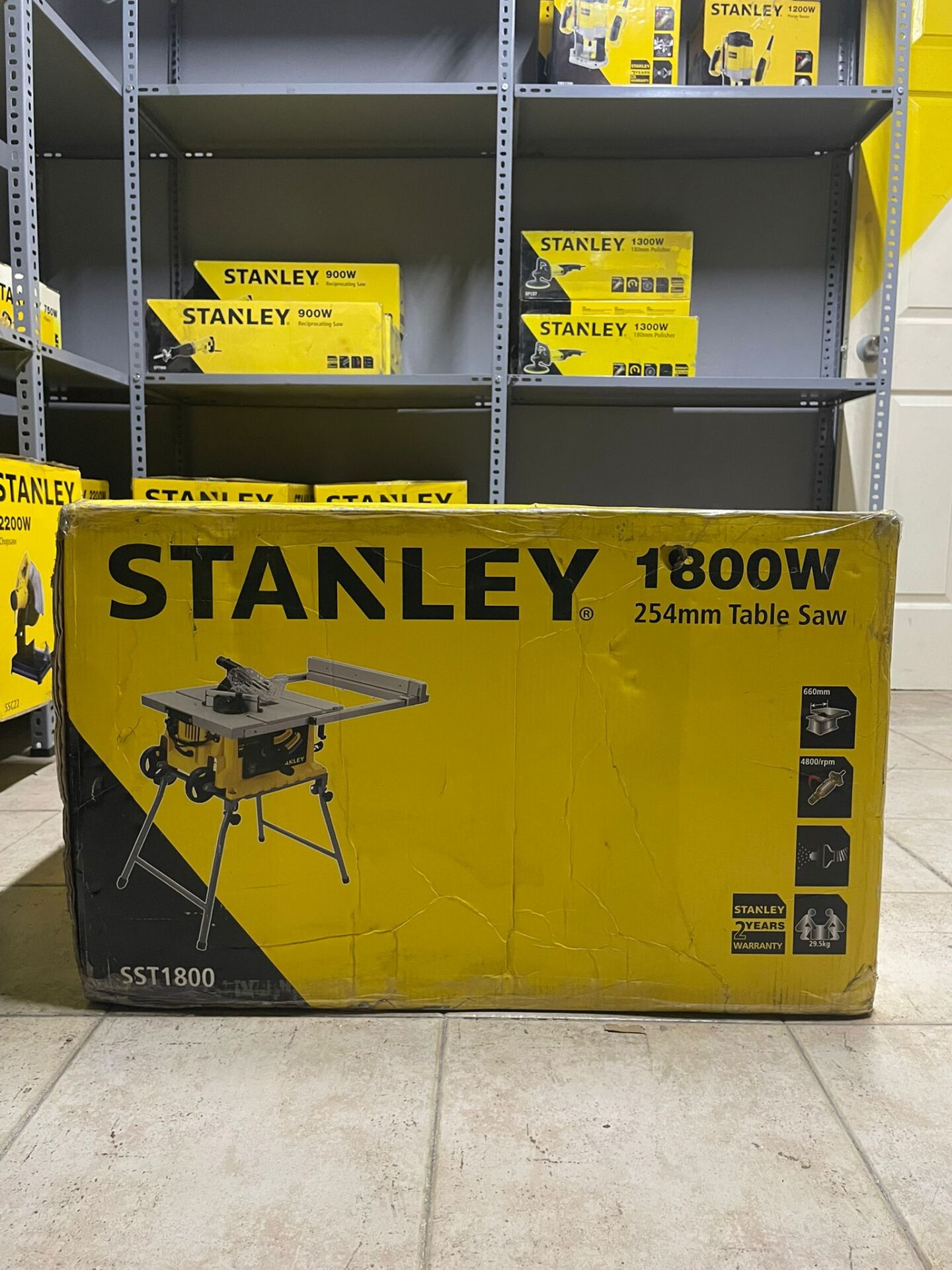 Stanley Sst1800 Profesyonel Tezgâh Tipi Testeree