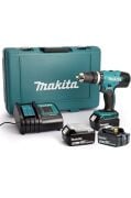 Makita Dhp453sfe3 3 Akülü Darbeli Matkap Vidalama 18v/3.ah