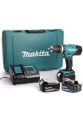 Makita Dhp453sfe3 3 Akülü Darbeli Matkap Vidalama 18v/3.ah