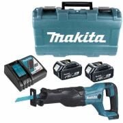 Makita DJR186RFE 18 V Çift Akülü Tilki Kuyruğu Testere