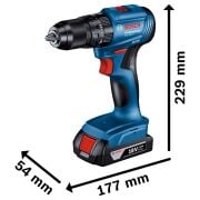 Bosch Gdx 18V-285 + Gsb 185-LI Somun Sıkma ve Darbeli Matkap Seti (0 601 9n2 124)