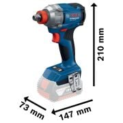 Bosch Gdx 18V-285 + Gsb 185-LI Somun Sıkma ve Darbeli Matkap Seti (0 601 9n2 124)