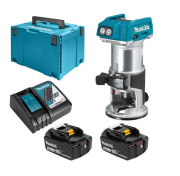 Makita DRT50RTJ Çift Akülü Freze (2x5.0Ah)