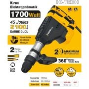 SGS SGS5186 - 11 kg Elektropnomatik Kırıcı Hilti Sds Max 1700 Watt 45 Joules