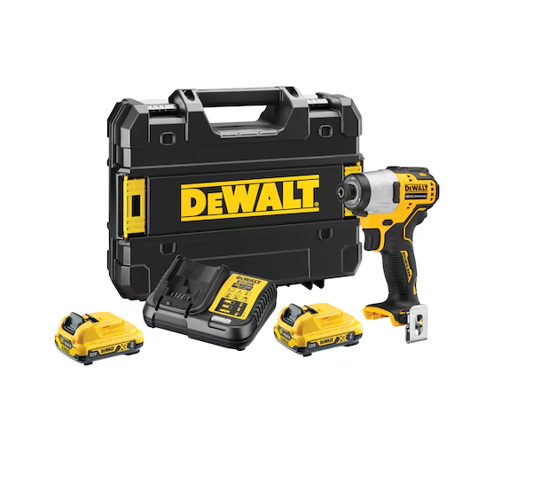 Dewalt DCF801D2-QW Kömürsüz Darbeli Tornavida 12V 2.0Ah