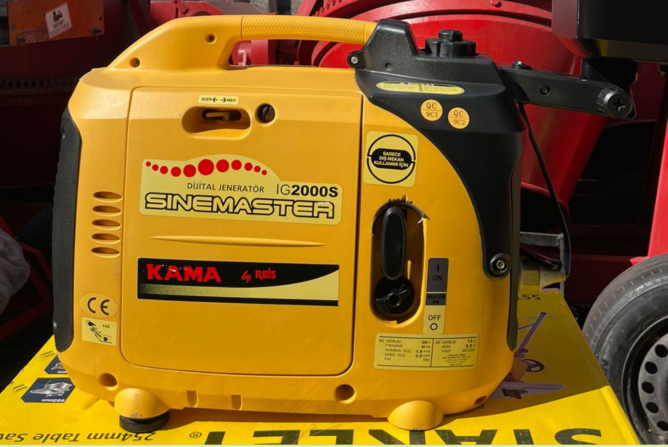 KAMA (KIPOR) IG 2000S DİJİTAL BENZİNLİ JENERATÖR Kullanılmış