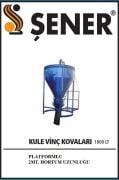 2000 LT. KULE VİNÇ BETON KOVASI