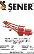 150 Kg. Sessiz İnşaat Vinci  220v - KOVASIZ