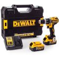 Dewalt DCD796P2 -QW 18V/5.0Ah Li-ion Çift Akülü Kömürsüz Profesyonel Darbeli Matkap