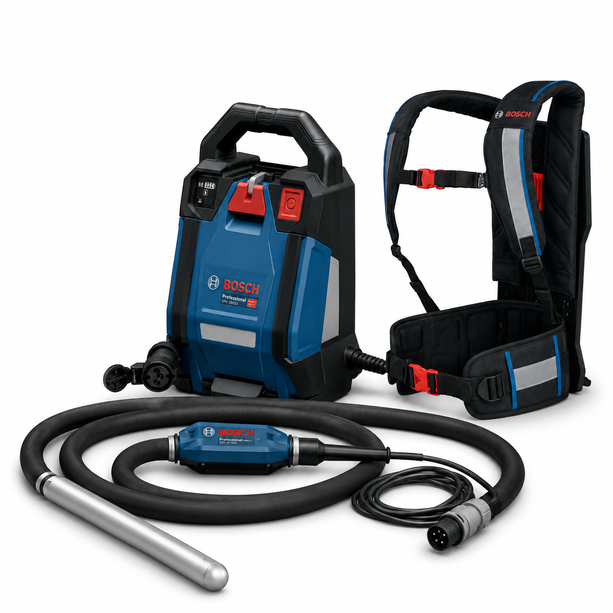 Bosch Akülü Vibratör SET GDI50-500 GPU18V2DI GBP100