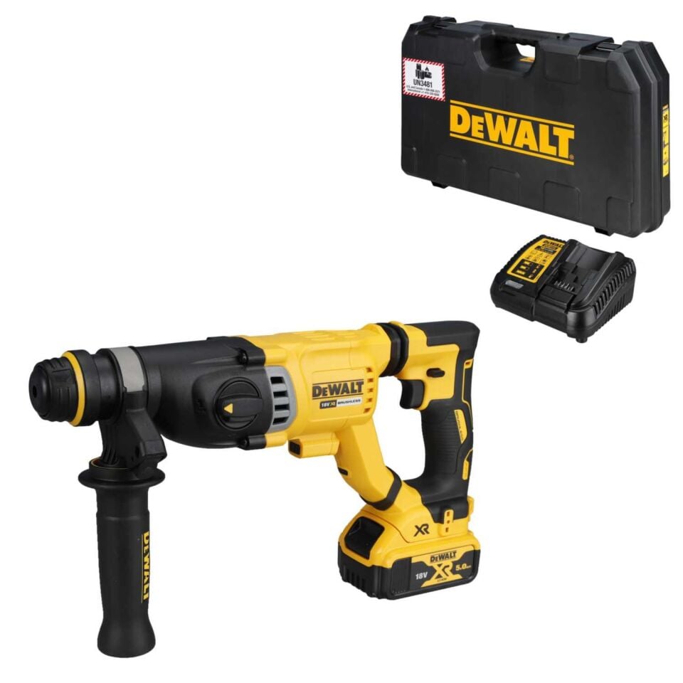 Dewalt DCH263P1-QW 18 V 5 Ah Akülü Kırıcı-Delici