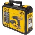 Stanley Fatmax SCD718D2K 18V 2.0AH V20 Çift Akülü Darbeli Matkap