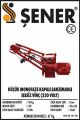 220V Sessiz Kapalı Şanzıman İnşaat Vinci