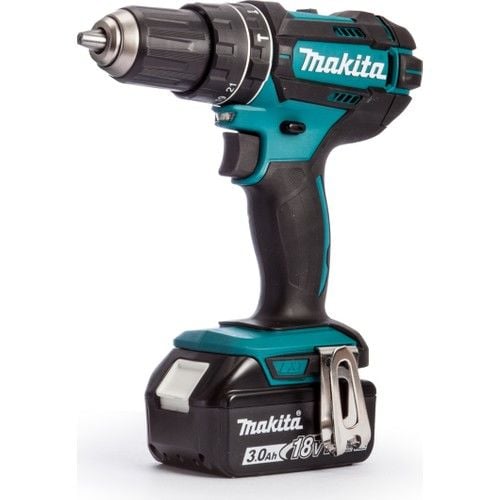 Makita DHP482RFE 18 Volt -3,0 Ah Lityum Akülü Darbeli Matkap Vidalama (Çift Akülü)