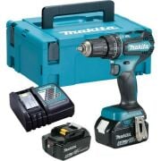 Makita DHP485RTJ Çift Akülü Li-on Akülü Darbeli Matkap 18 V 5 Ah