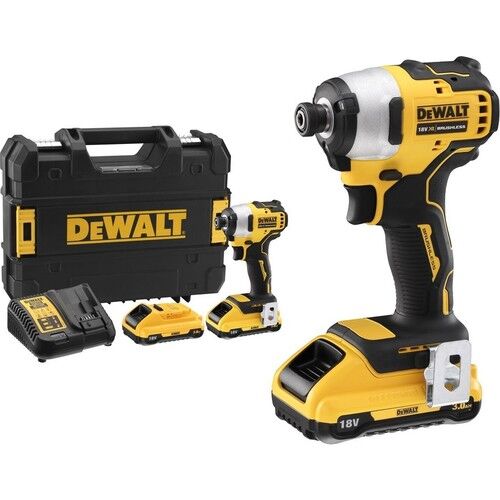 Dewalt DCF809L2T 18 V 3 AH Kompakt Kömürsüz Akülü Darbeli Matkap